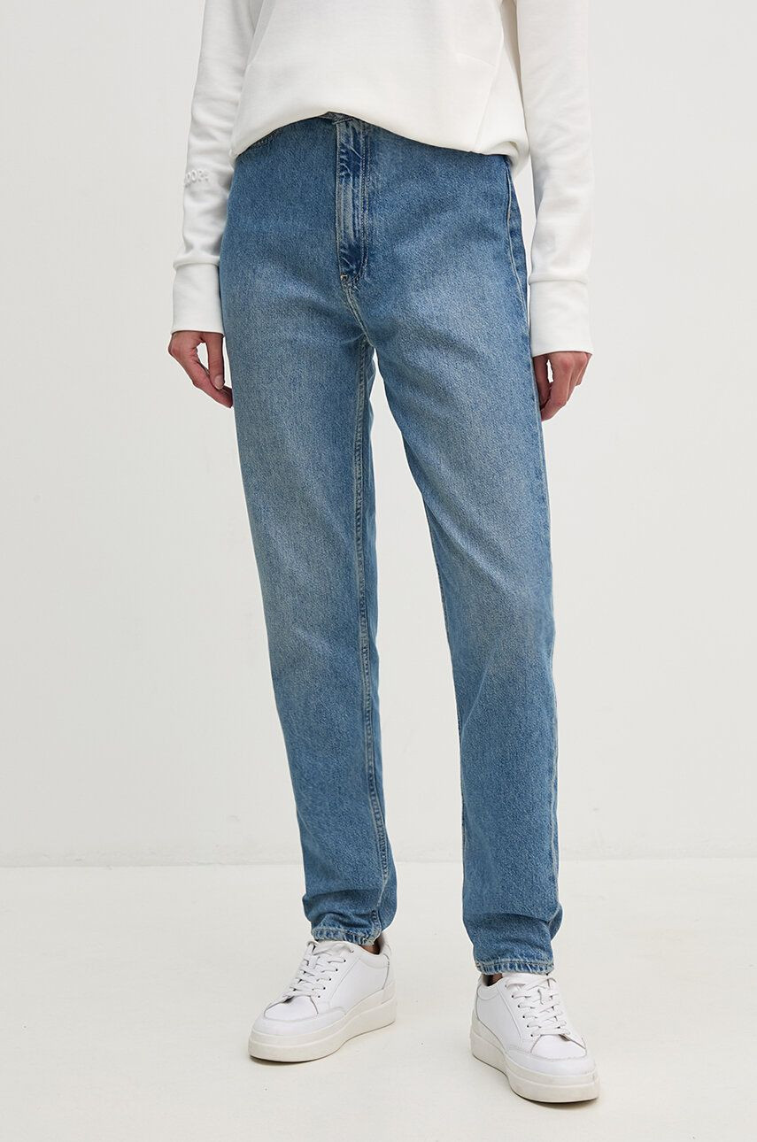 Rifle Calvin Klein Jeans dámske, vysoký pás, J20J223662
