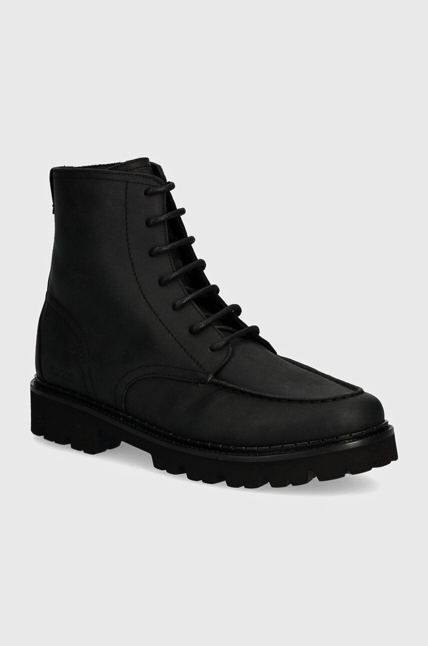 Nubukové topánky Joop! Loreto Hektor Boot čierna farba, 4140007673 900