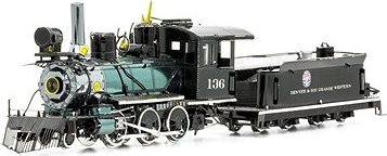 Metal Earth 3D puzzle Wild West: 2-6-0 Lokomotíva