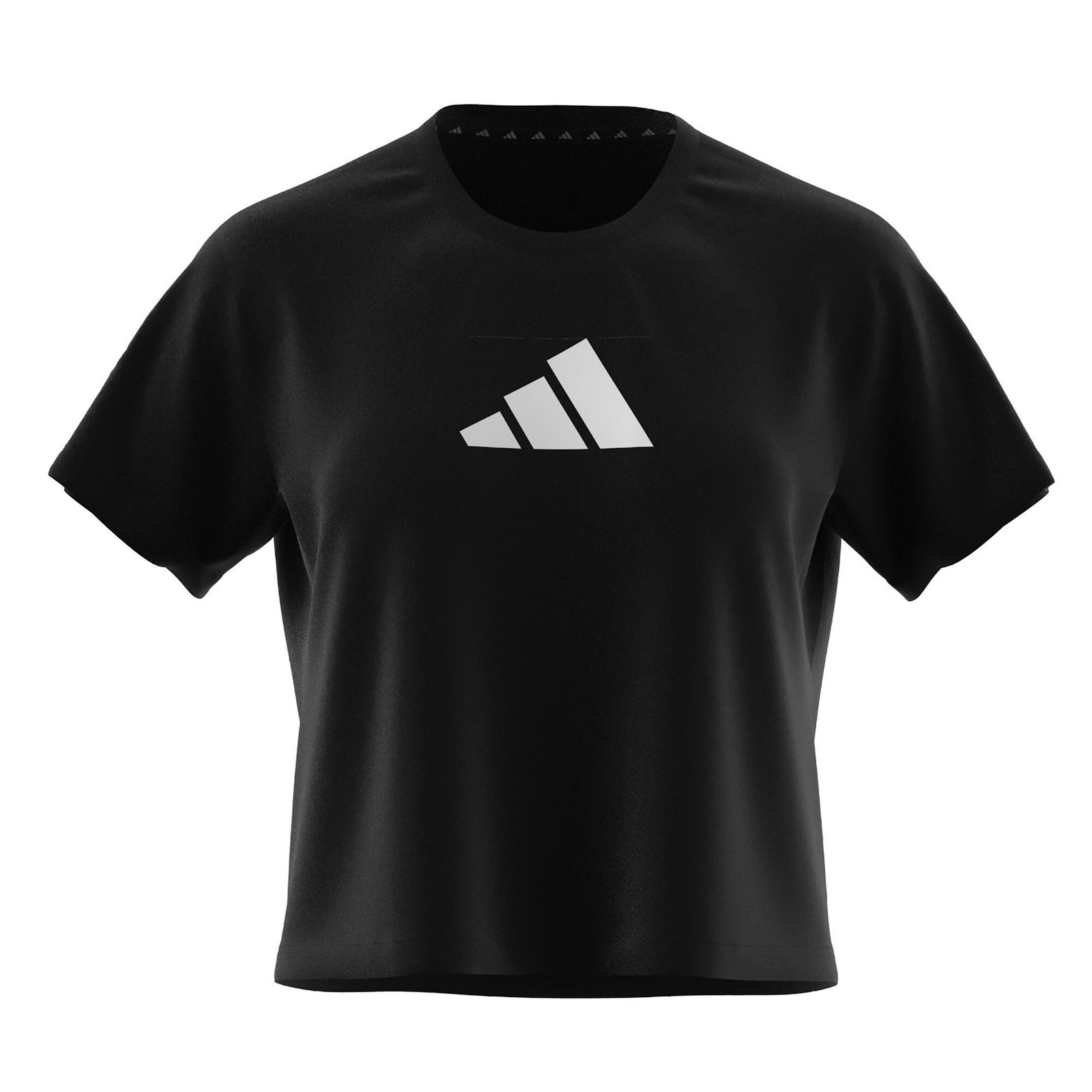 Dámske tričko s potlačou loga Adidas čierne