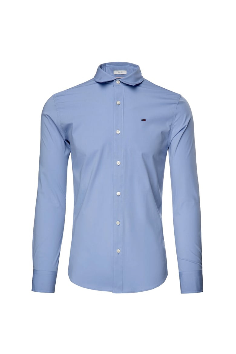 Tommy Jeans Košeľa - Tommy Hilfiger TJM ORIGINAL STRETCH SHIRT bledomodrá