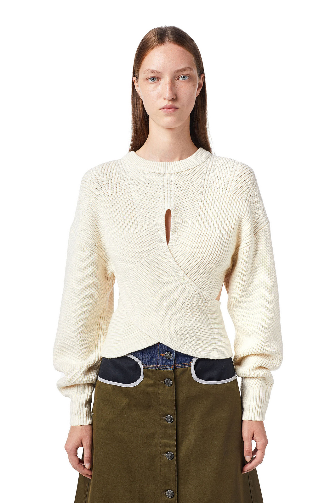 Diesel Sveter - MRHODY KNITWEAR biely