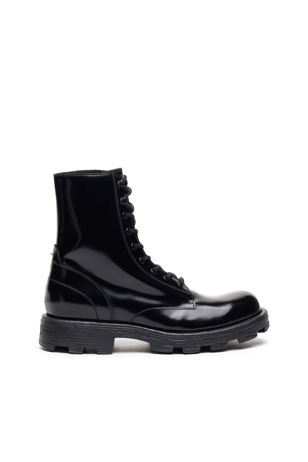 Diesel Čižmy - HAMMER D-HAMMER BT BOOTS čierne