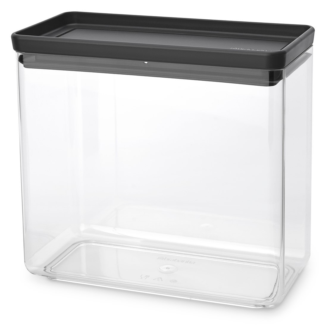 Dóza na potraviny TASTY PLUS 3,5 l, tmavosivá, plast, Brabantia
