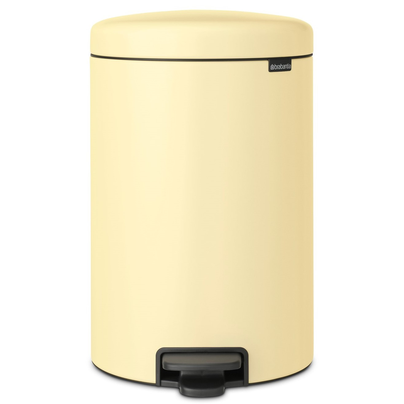 Pedálový odpadkový kôš NEWICON 20 l, žltý, oceľový, Brabantia