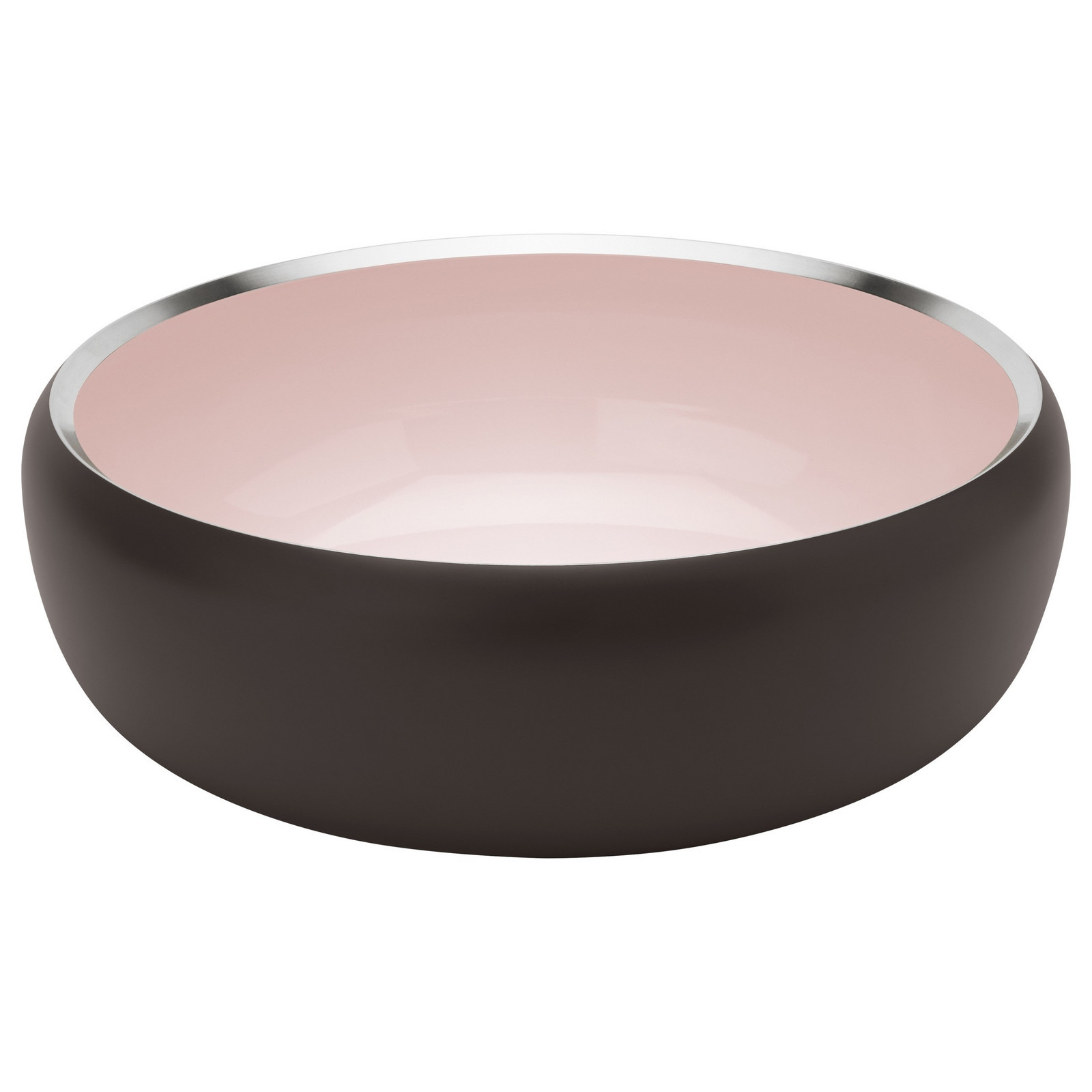 Misa na ovocie ORA 30 cm, tmavo pudrová, nerezová oceľ, Stelton