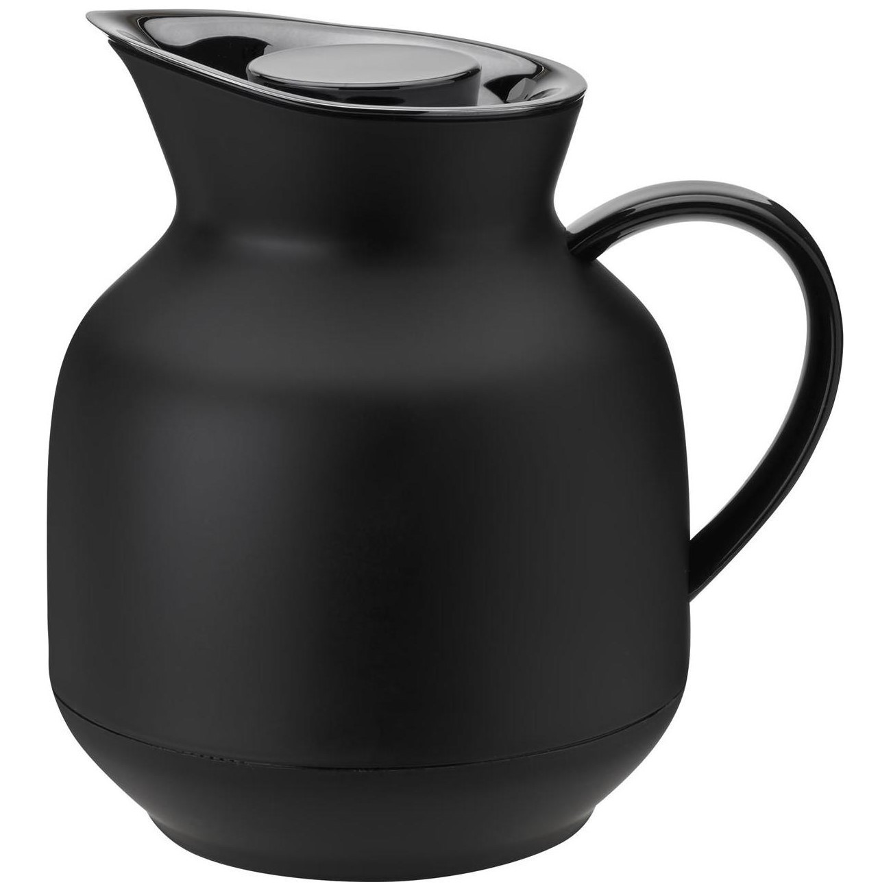 Vákuová kanvica AMPHORA 1 l, 21 cm, čierna, plast, Stelton