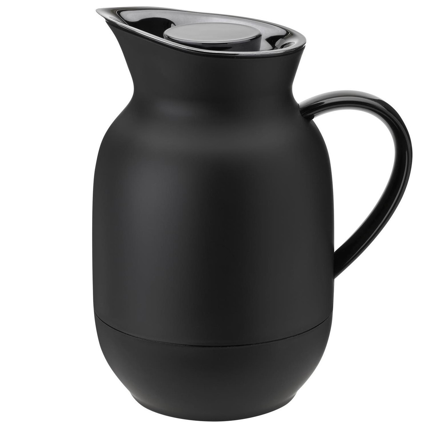 Vákuová kanvica AMPHORA 1 l, 24 cm, čierna, plast, Stelton