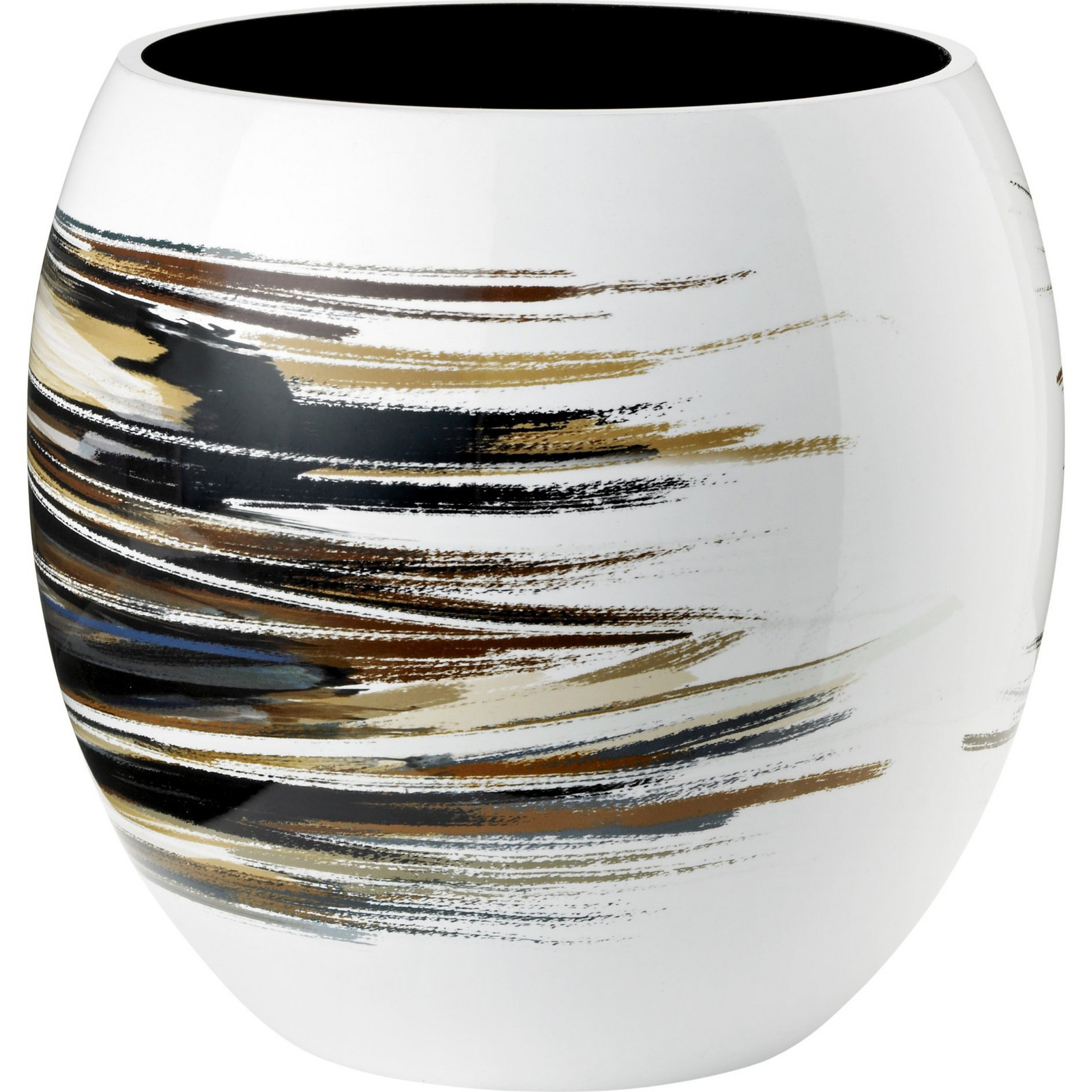 Váza STOCKHOLM LIGNUM 21 cm, biela, hliník, Stelton