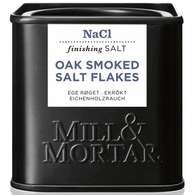 Údená soľ 80 g, vločky, Mill & Mortar