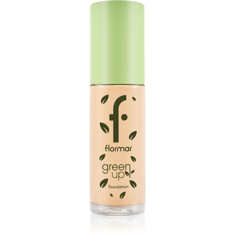 flormar Green Up Foundation zmatňujúci make-up odtieň 020 Soft Ivory 30 ml