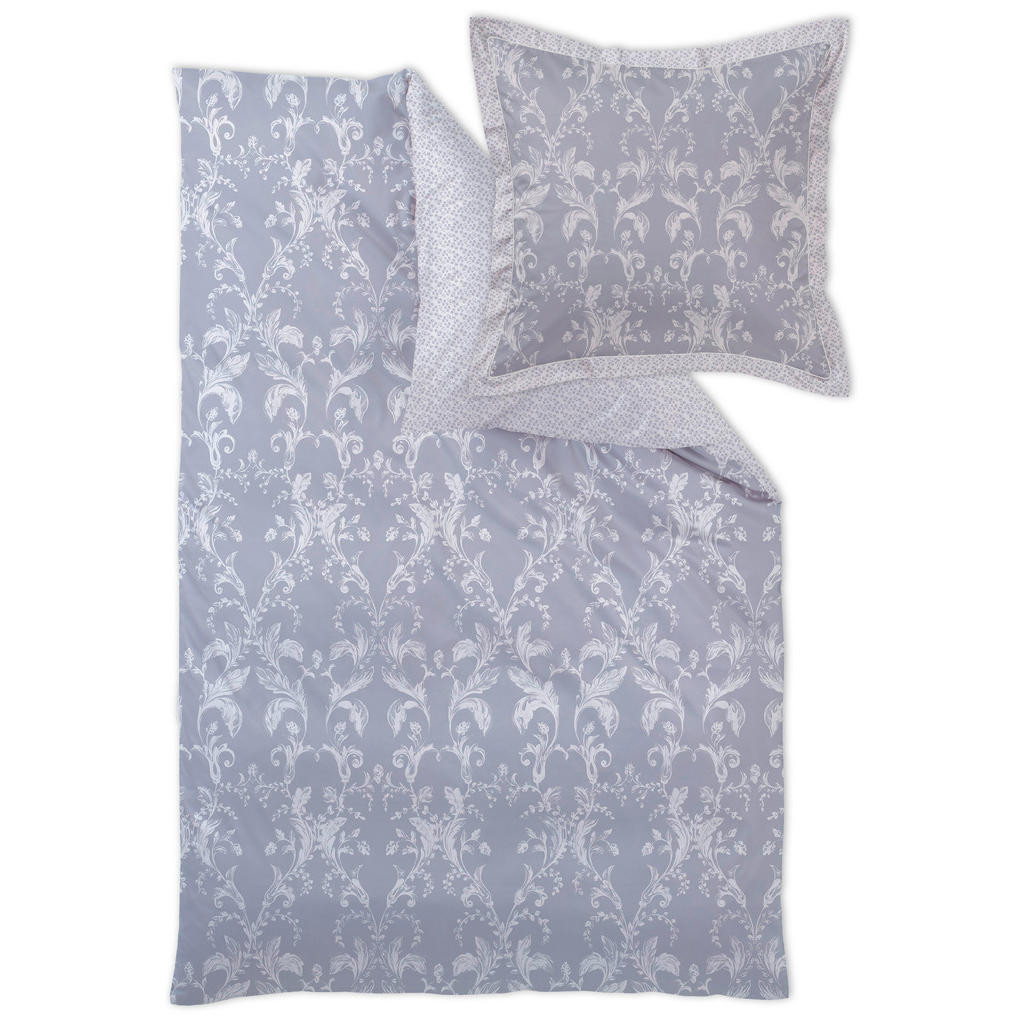 Curt Bauer POSTEĽNÁ BIELIZEŇ, damask, modrá, 140/200 cm