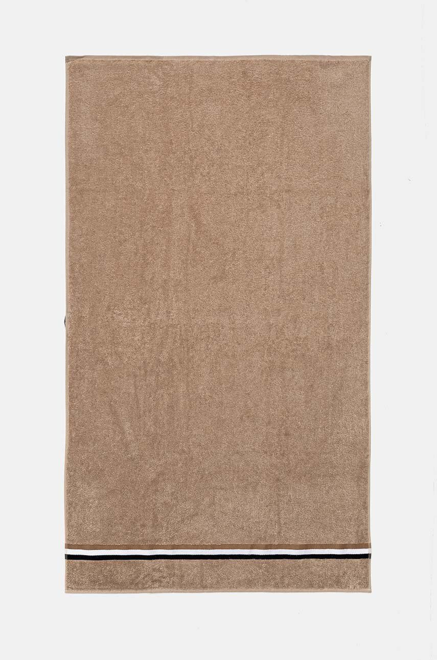 Bavlnený uterák BOSS BLINEA Beige 90 x 150 cm