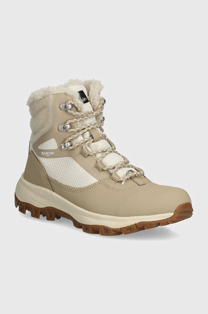 Snehule Jack Wolfskin Everquest béžová farba, 4053591