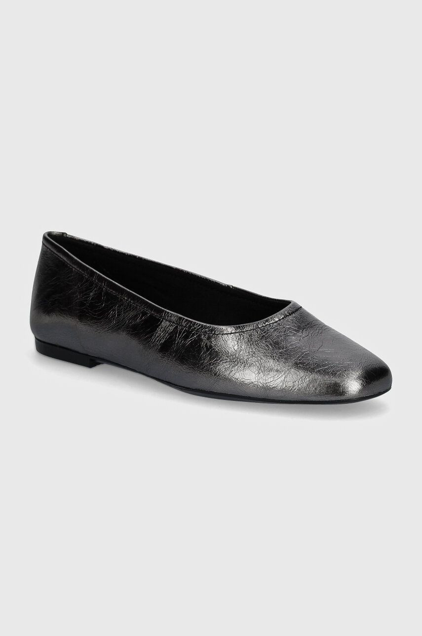 Kožené balerínky Vagabond Shoemakers JOLIN strieborná farba, 5508-083-66