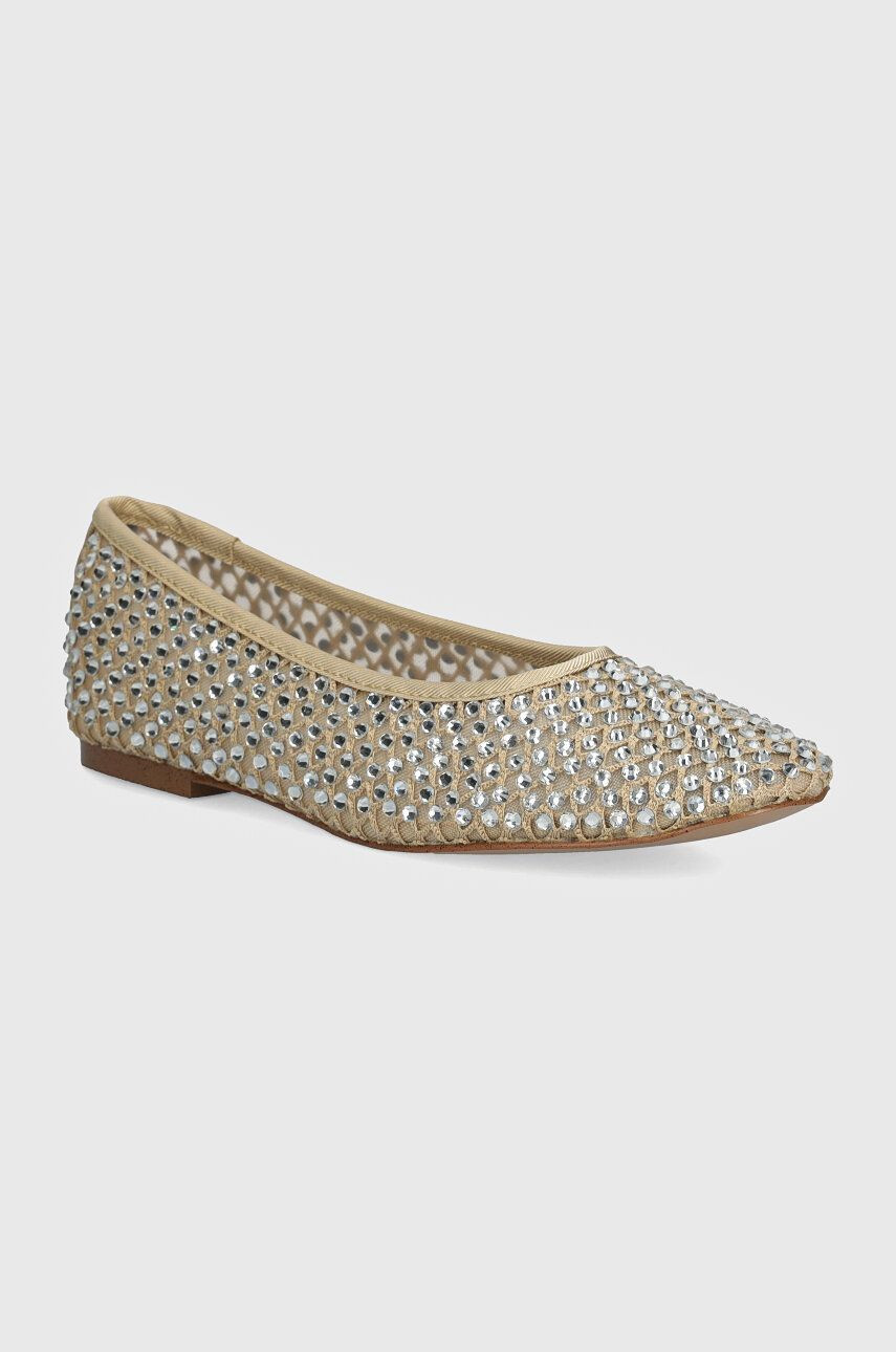 Baleríny Steve Madden Marli strieborná farba, SM11003249