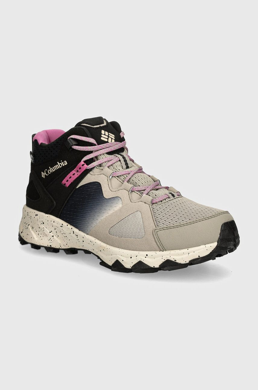 Topánky Columbia Peakfreak Hera Mid Outdry dámske, čierna farba, 2100201
