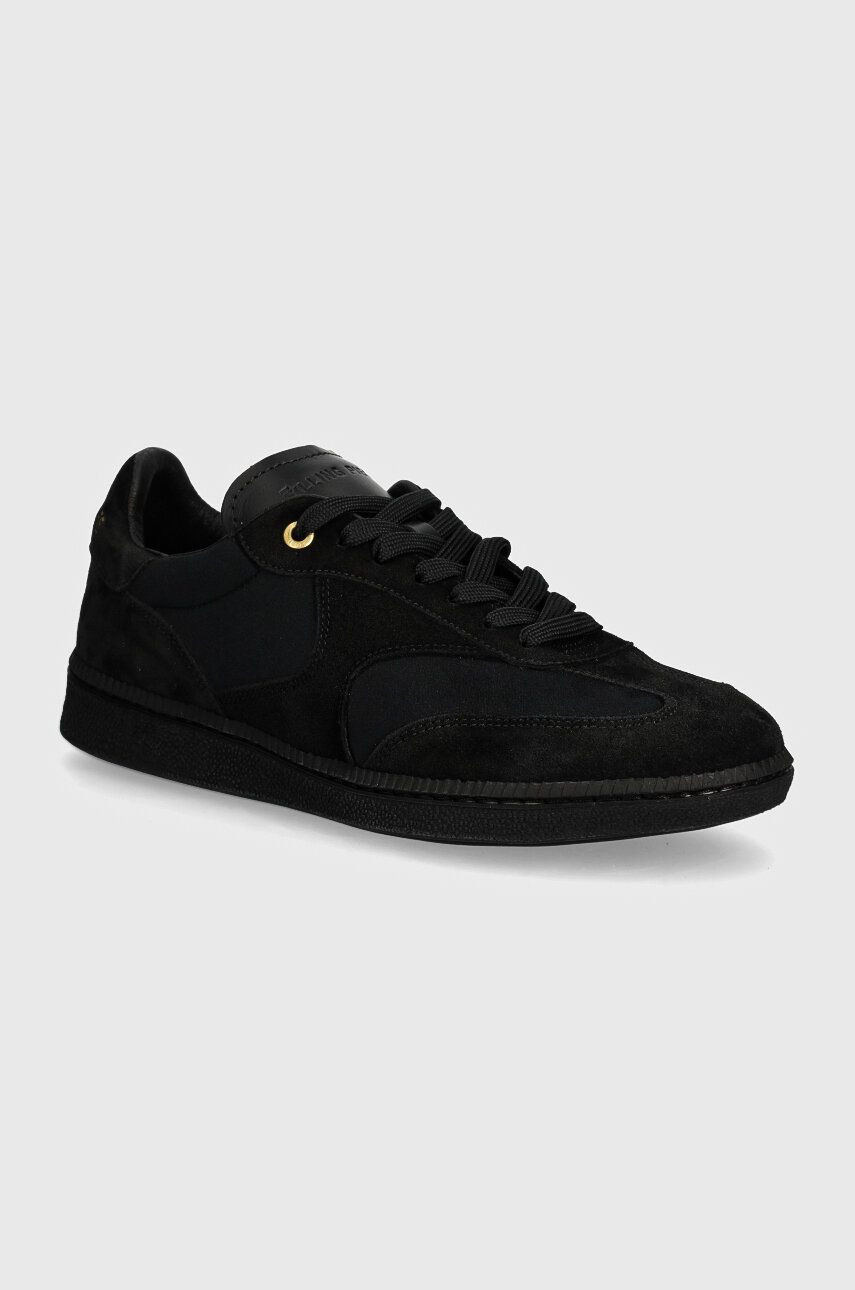 Semišové tenisky Filling Pieces Sprinter čierna farba, 68625752200