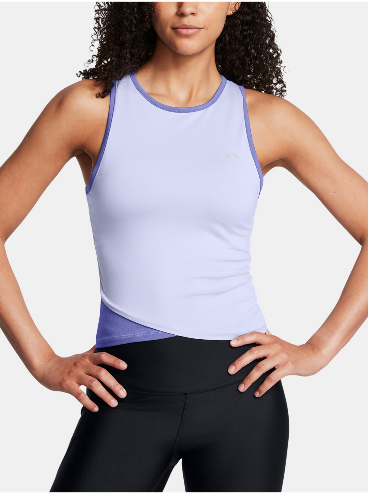 Svetlo fialová dámske tielko Under Armour Vanish Breeze