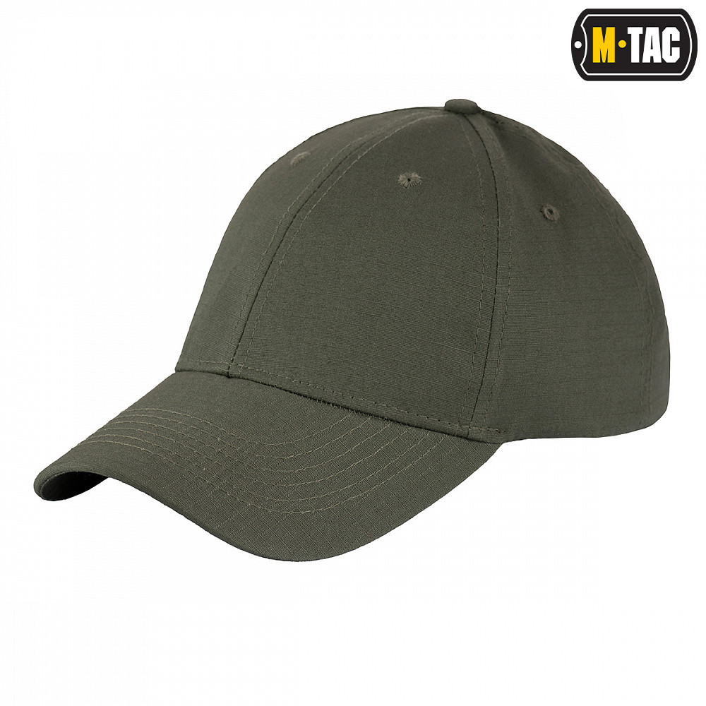 Šiltovka M-Tac Baseball Flex Rip-Stop - olivová, S/M