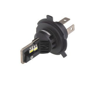 LED autožiarovky H4 - 12V / 24V biele 6000lm / 12x LED čip 5540 (2ks)