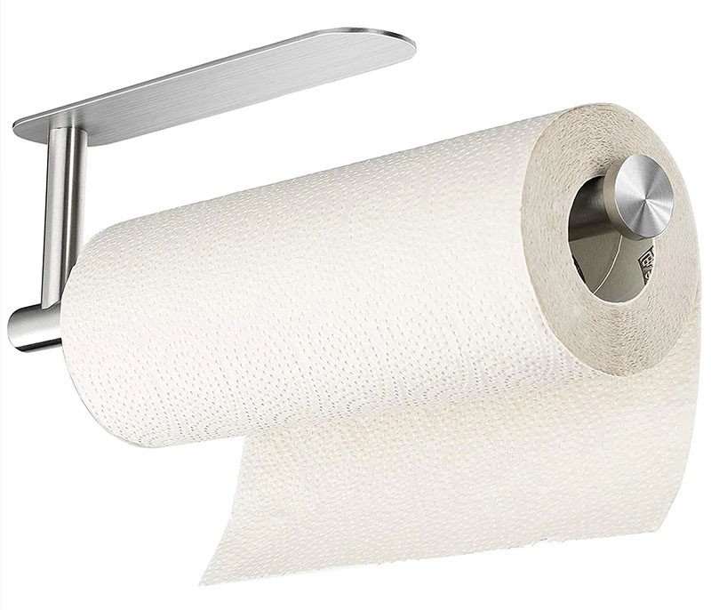 Držák na kuchyňské utěrky Pargo stříbrný