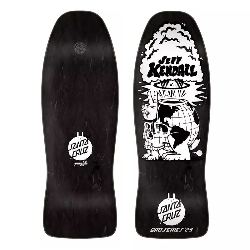 Santa Cruz Skateboards Kendall Friend Of The World Reissue 10.0