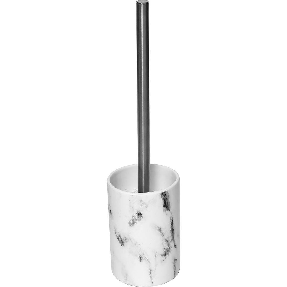 WC kartáč s nádobou Nardi Marble mramorový