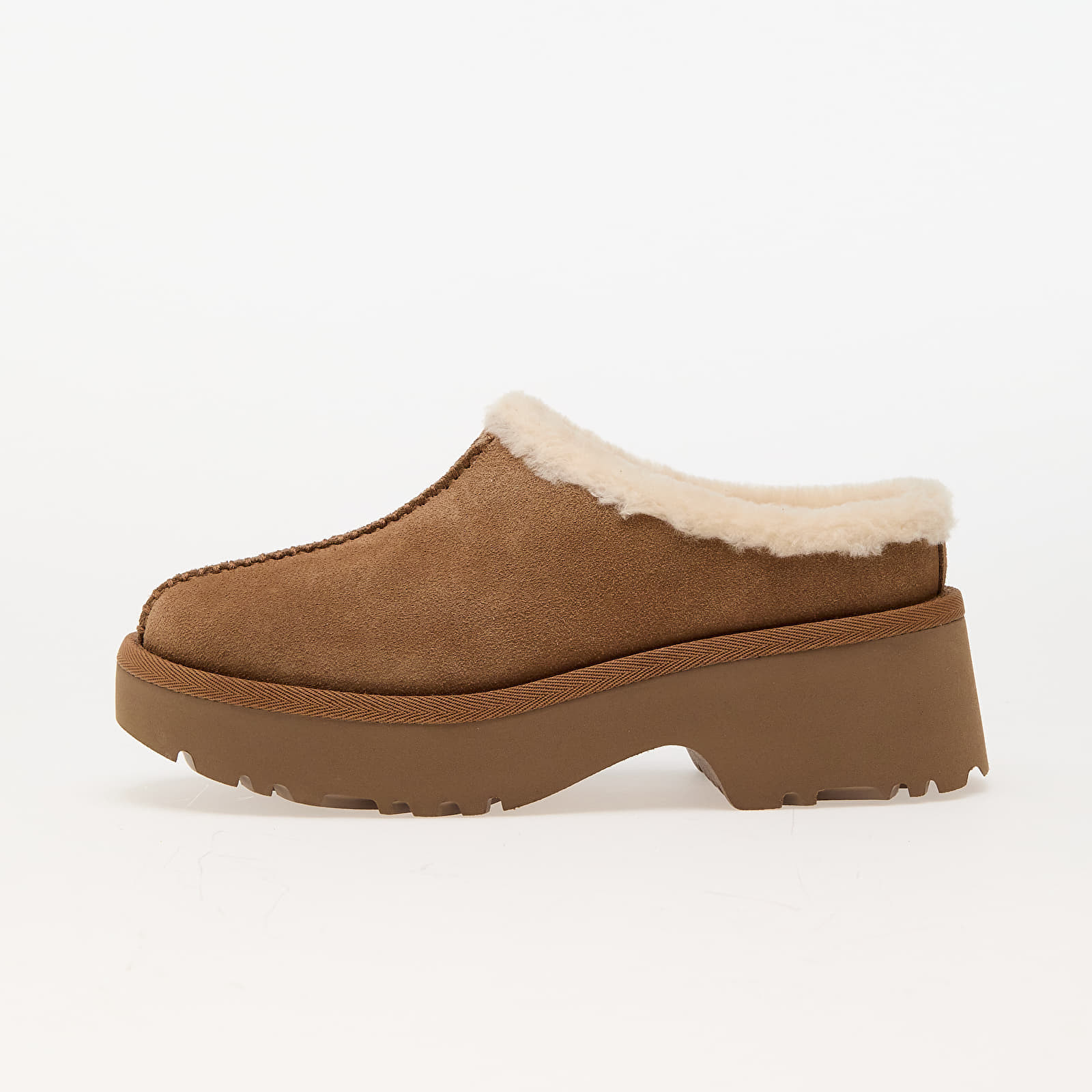 Tenisky UGG W New Heights Cozy Clog Chestnut EUR 38