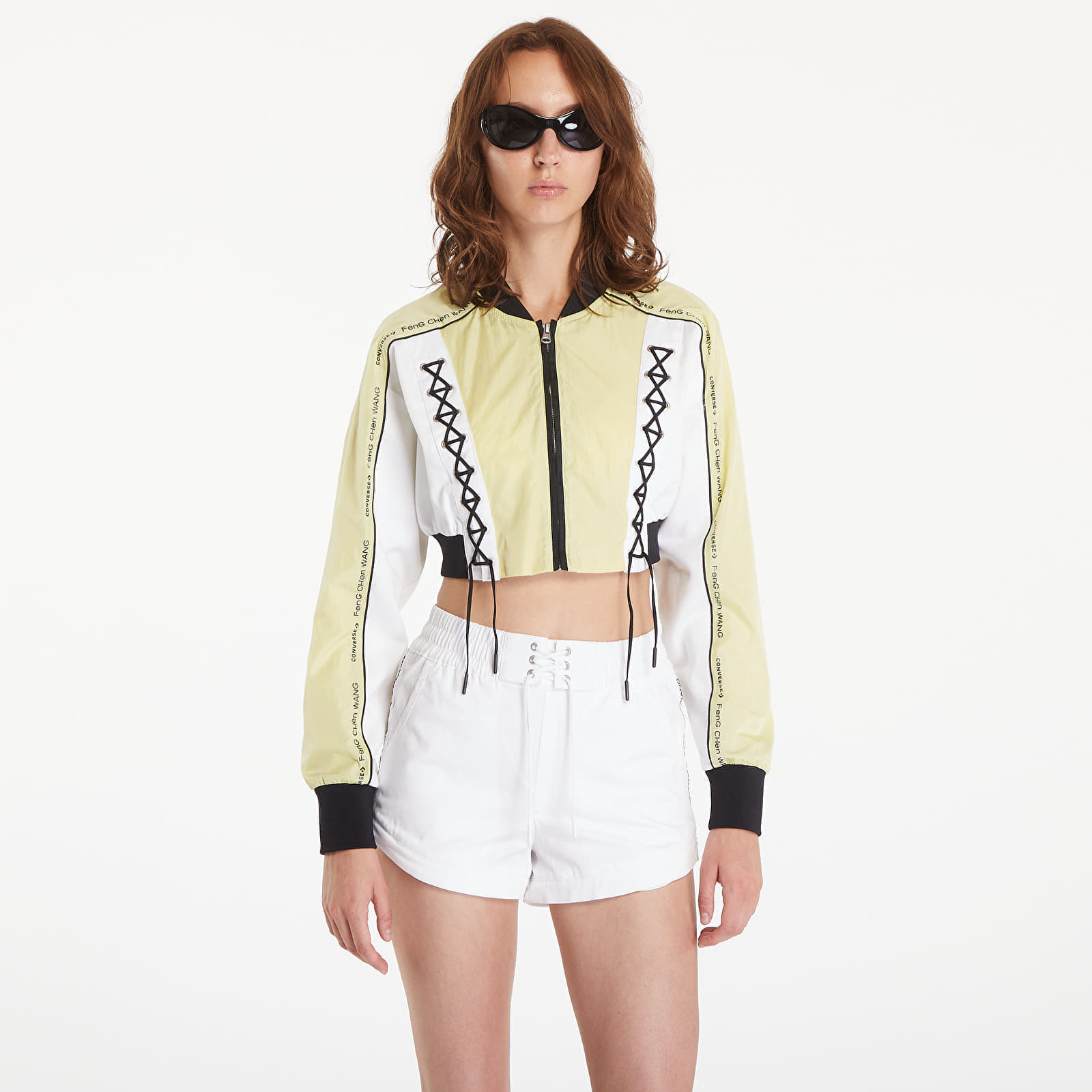 Bomber Converse x Feng Chen Wang Jacket Pale Lime Yellow S