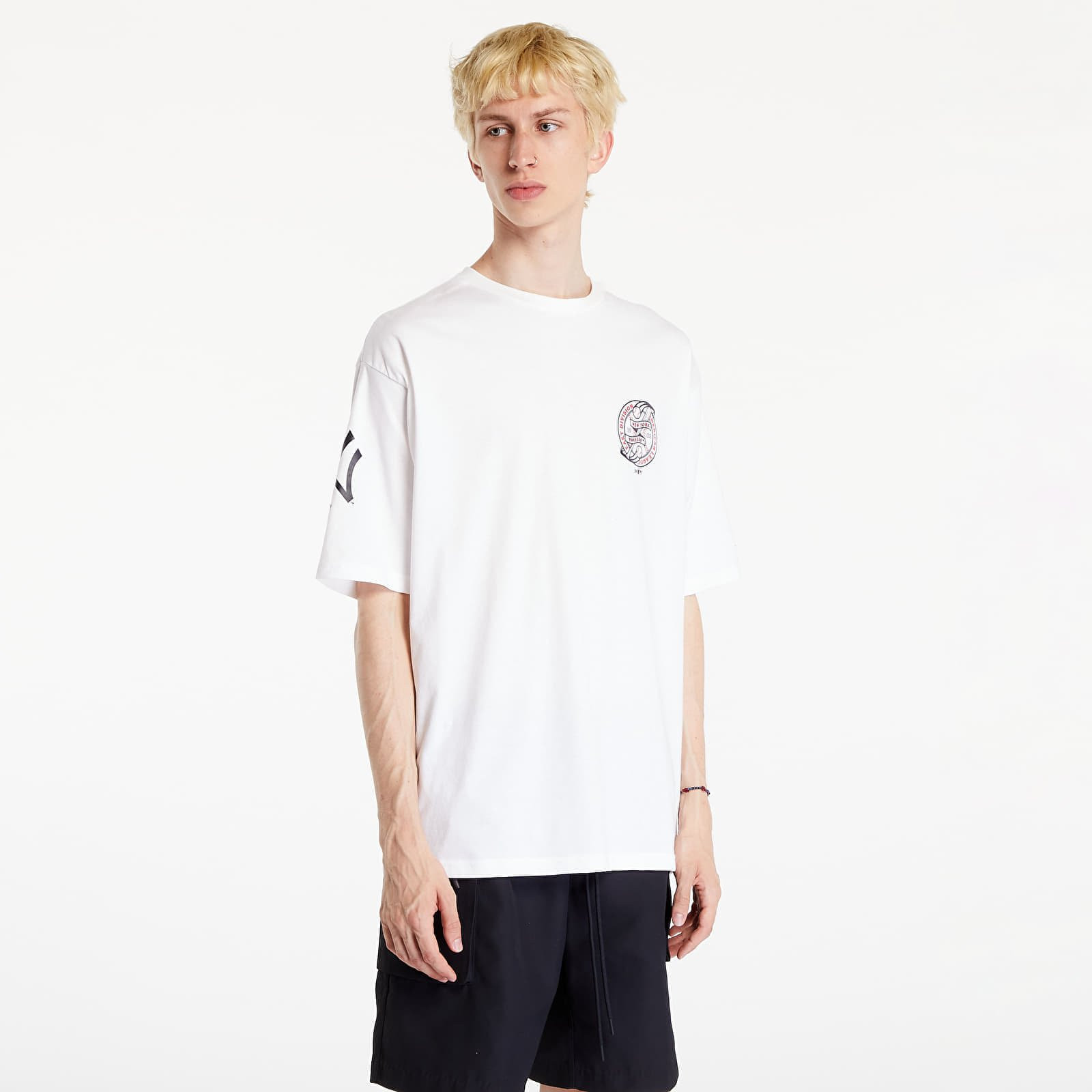 Tričko New Era MLB Graphic OS Tee New York Yankees White/ Navy L