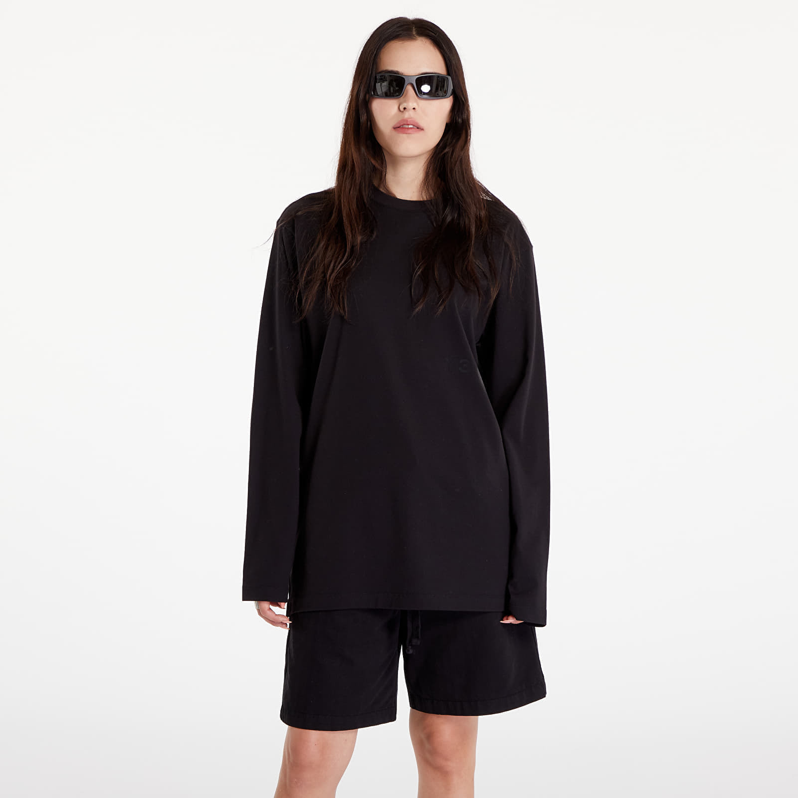 Tričko Y-3 Relaxed Long Sleeve Tee UNISEX Black M