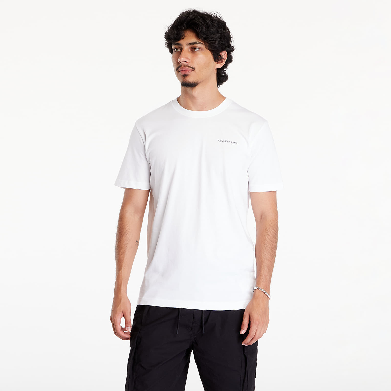 Tričko Calvin Klein Jeans Multibox Short Sleeve Tee White S