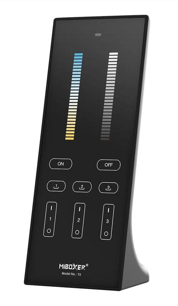 LED Solution Mi-Light RF Stolný diaľkový ovládač pre CCT LED pásiky, 3-kanálový Y2