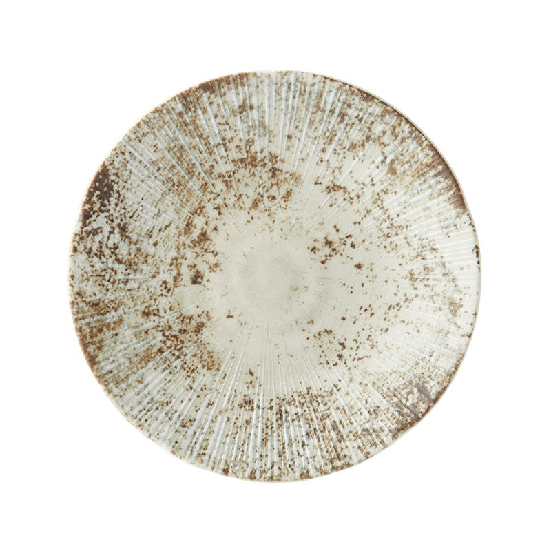 Tácka na tapas ICE WHITEWASH 16,5 cm, biela, keramika, MIJ