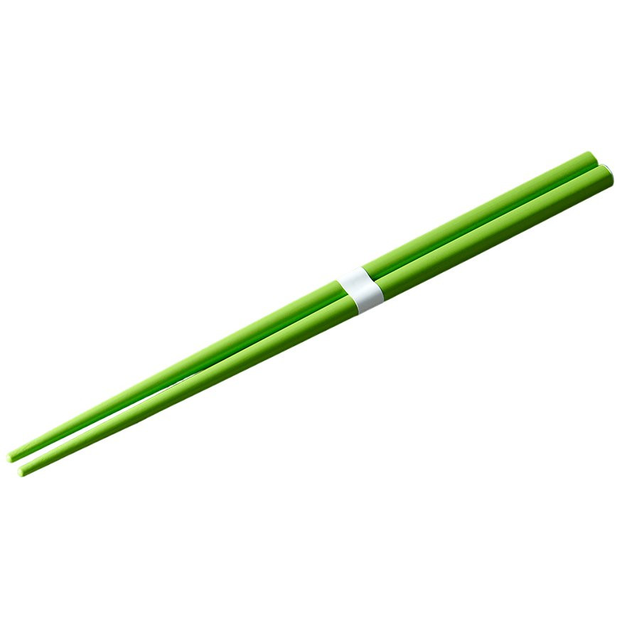 Jedálenské paličky 22,5 cm, svetlozelená / biela, keramika, MIJ