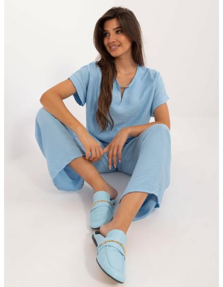 Dámsky komplet svetlomodrý