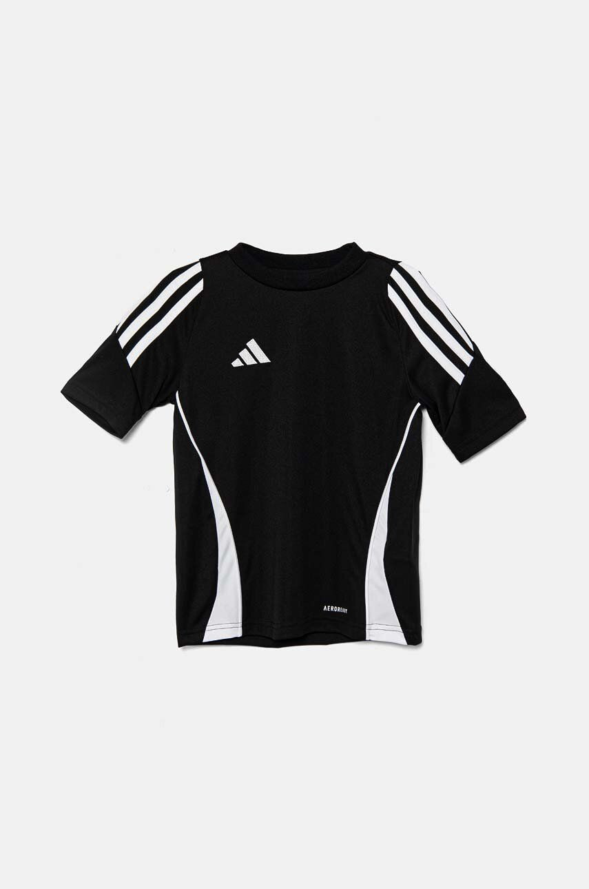 Detské tričko adidas Performance TIRO24SYY čierna farba, IJ7674