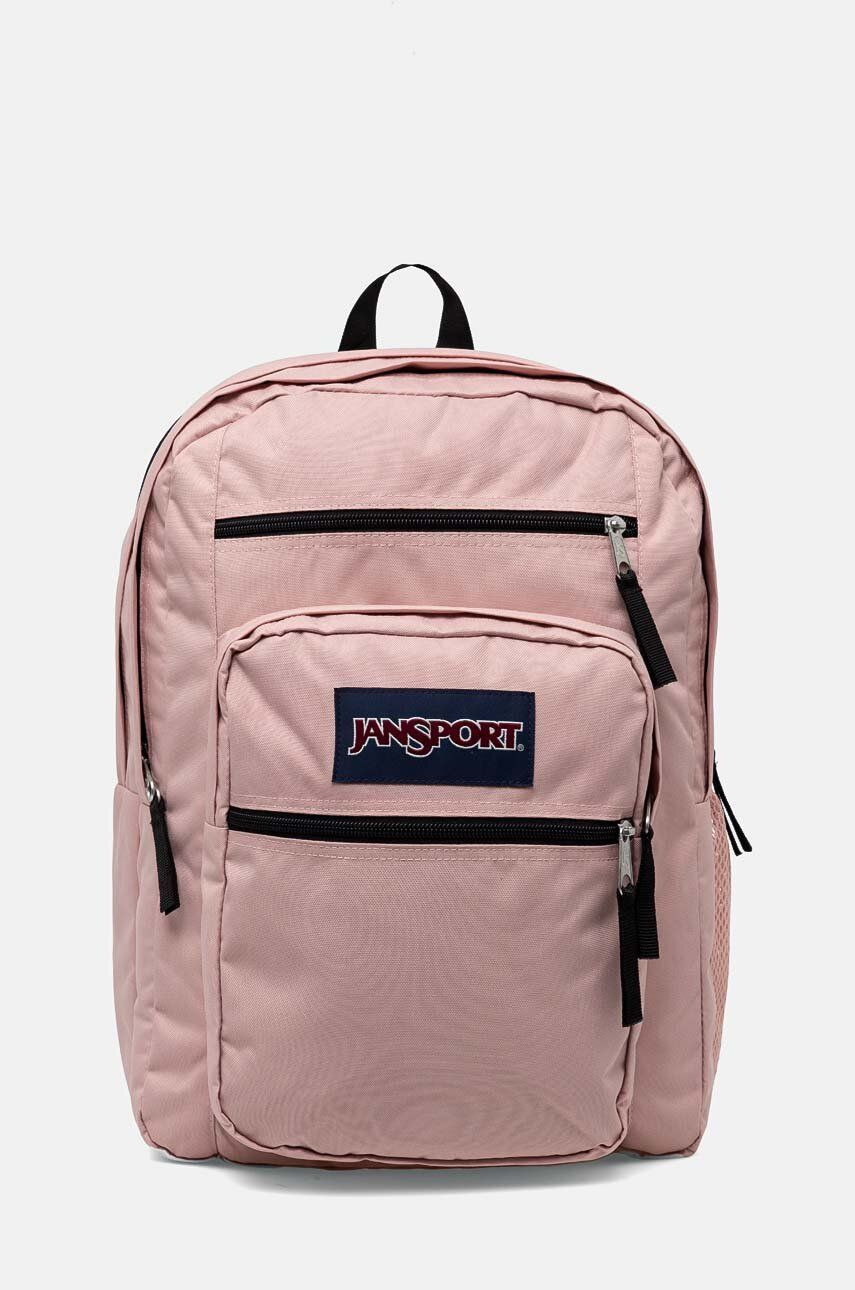 Ruksak Jansport Big Student ružová farba, veľký, jednofarebný, EK0A5BAHN591
