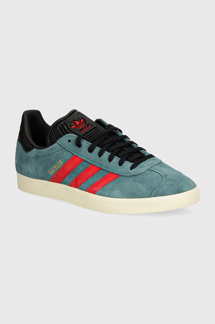 Tenisky adidas Originals Gazelle MLS zelená farba, IH2626