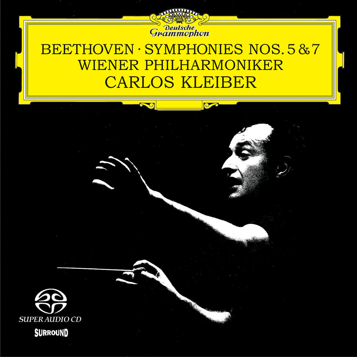 BEETHOVEN, LUDWIG VAN - SYMPHONIES NO.5 & 7 -SACD, CD
