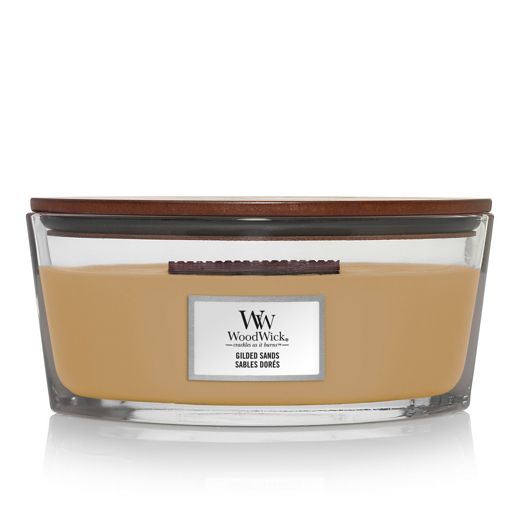 WOODWICK 1759802E GILDED SANDS SVIECKA LOD