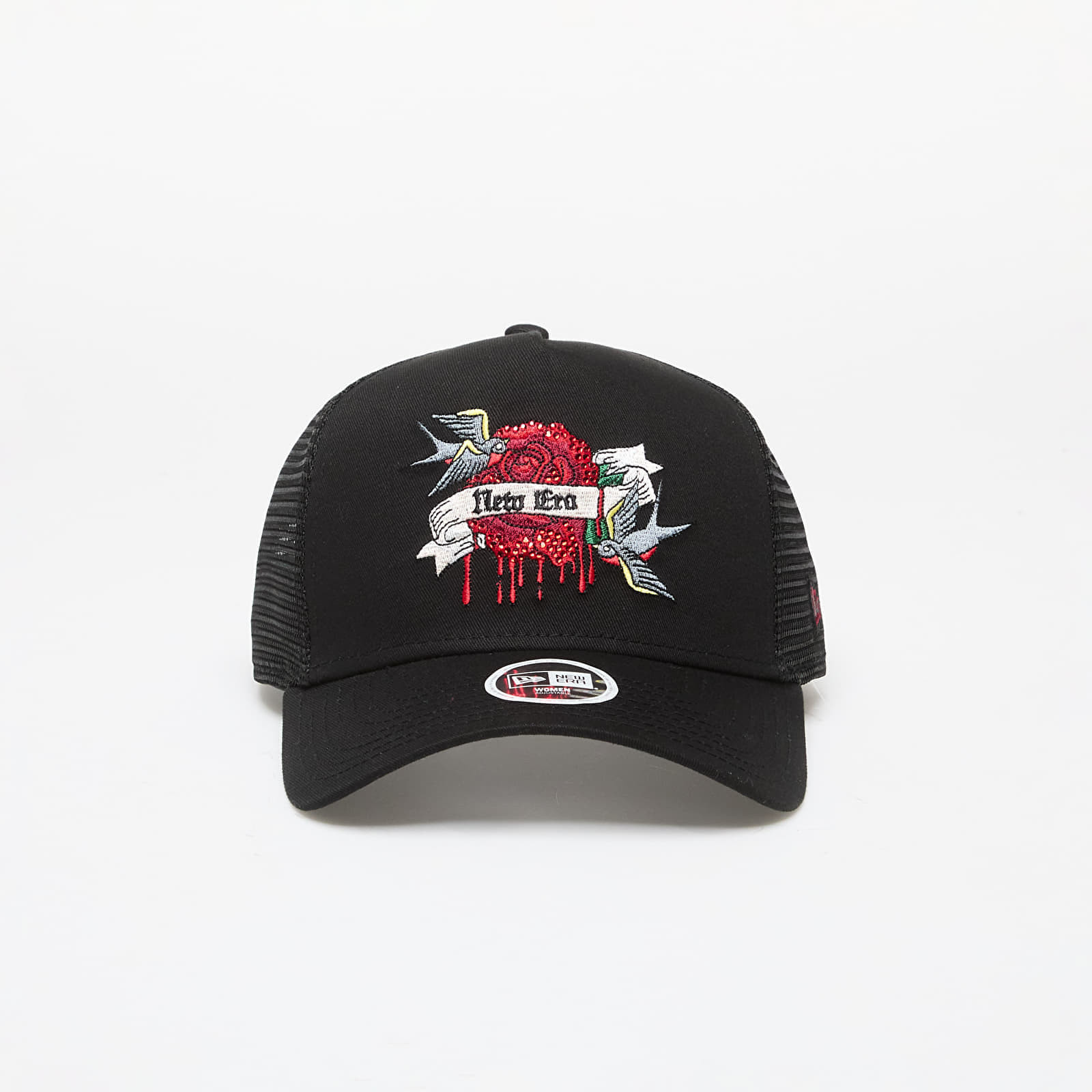 Šiltovka New Era Womens 9FORTY E-Frame Adjustable Trucker Cap Black Universal