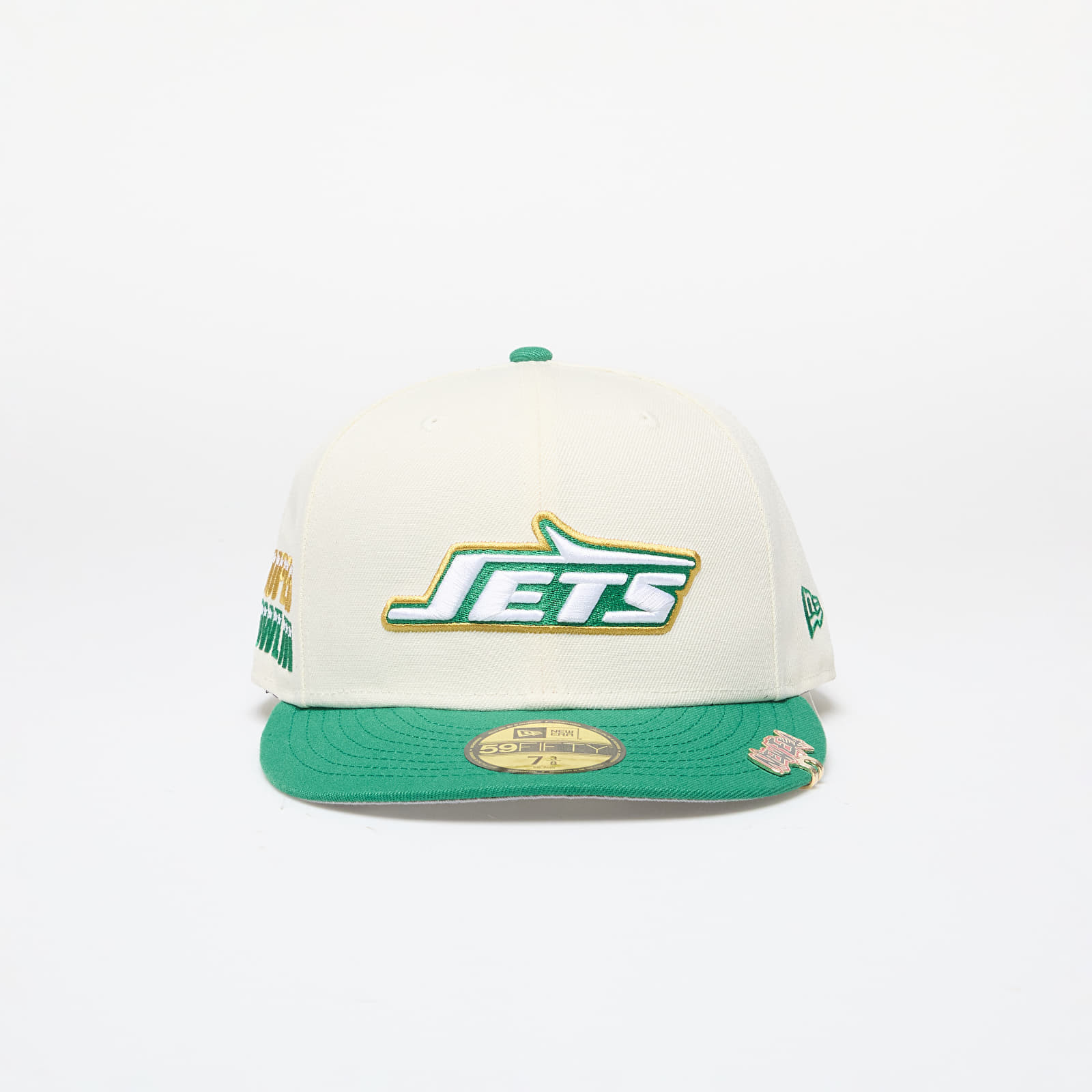 Šiltovka New Era New York Jets NFL Pin Pack 59FIFTY Fitted Cap Chrome White 7 3/8