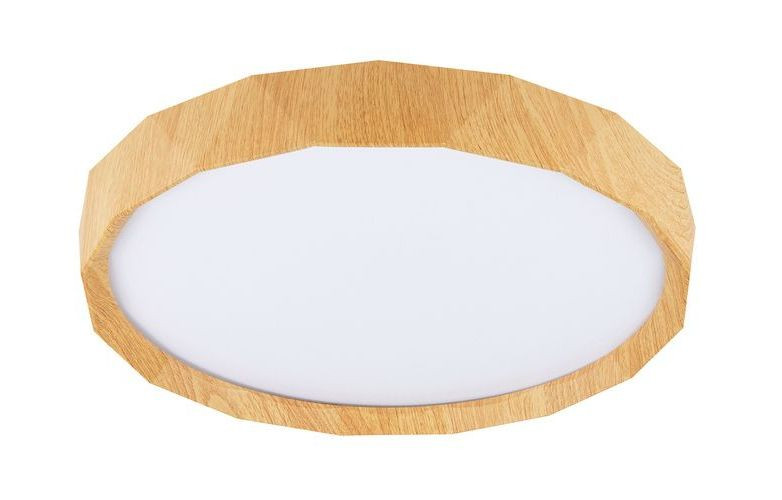 Candellux LED stropné svietidlo Cadix s dreveným rámčekom okrúhle 24W 13-17666