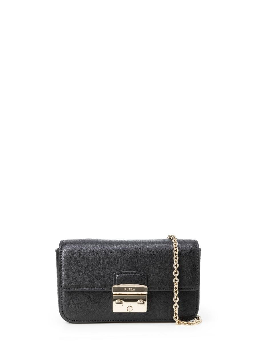 Furla Kabelka - METROPOLIS MINI CROSSBODY čierna