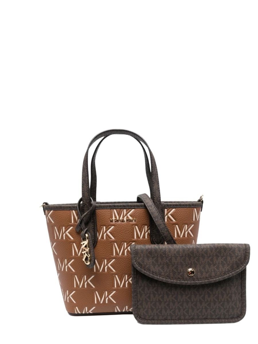 Michael Kors Kabelka - XS EW OPEN TOTE hnedá