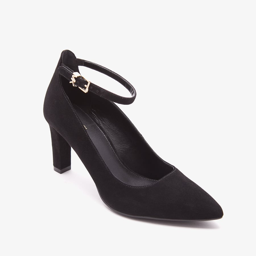Lodičky - MICHAEL KORS SINGLE SOLE MILA FLEX ANKLE STRAP čierne