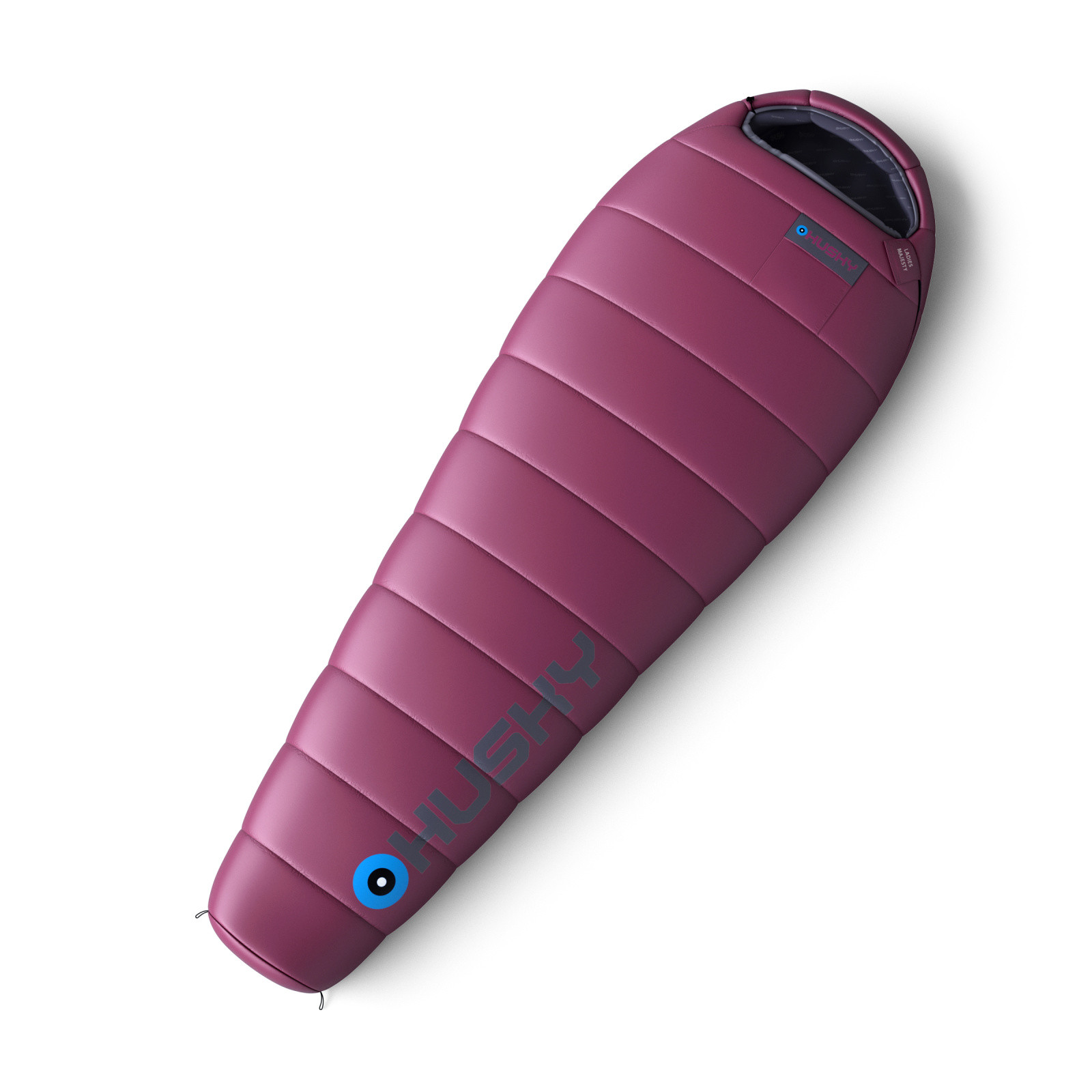 Husky Syntetický trojsezónny dámsky spacák Ladies Majesty pink Veľkosť: OneSize