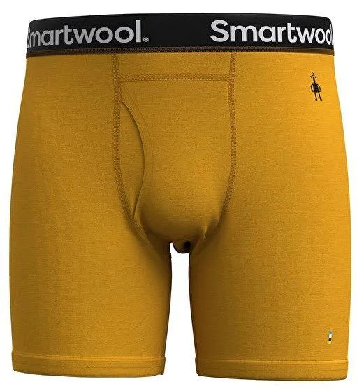 Smartwool M MERINO BOXER BRIEF BOXED honey gold Veľkosť: M